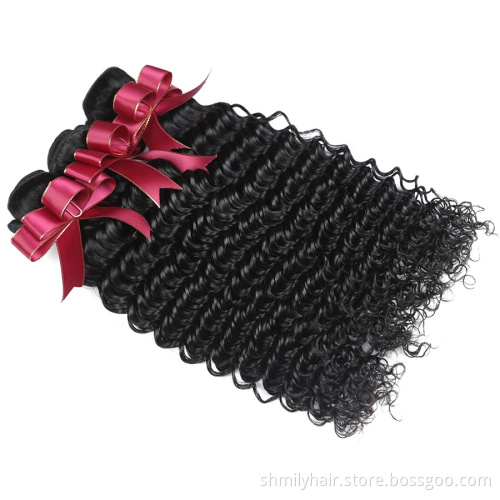 raw indonesian hair bundles vendors with top quality,613 deep wave human hair bundles